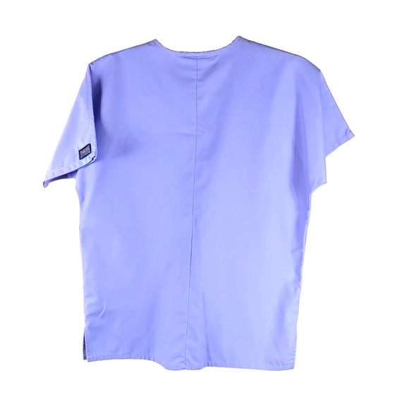 Cherokee Work Wear Women's Scrub Top Purple Size X X Small Color Perw - Picture 6 of 6
